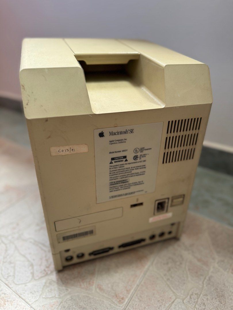 Mac SE condition